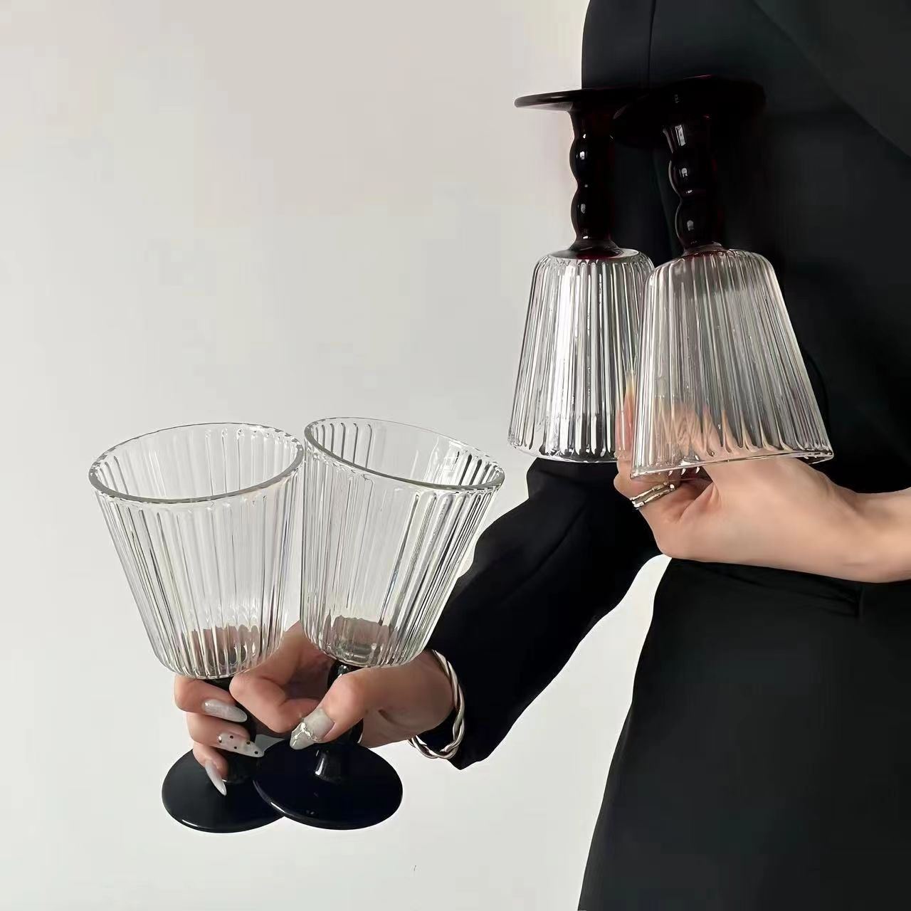 Retro Crystal Vertical Goblet - Modomu