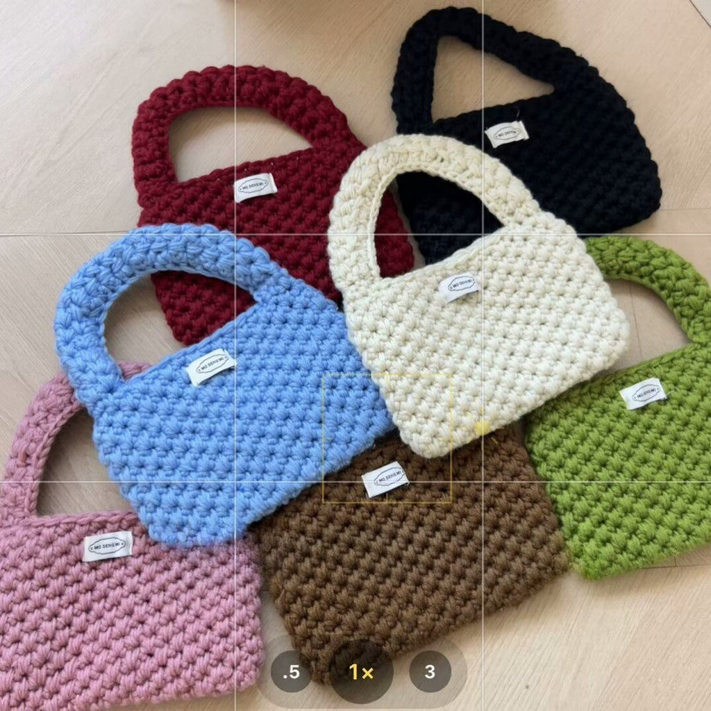 Chunky Knit Handbag