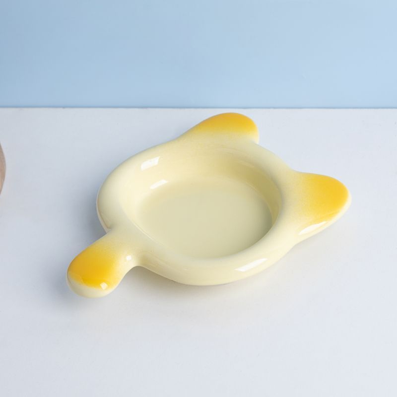 Cute Ceramic Cat Food Bowl
