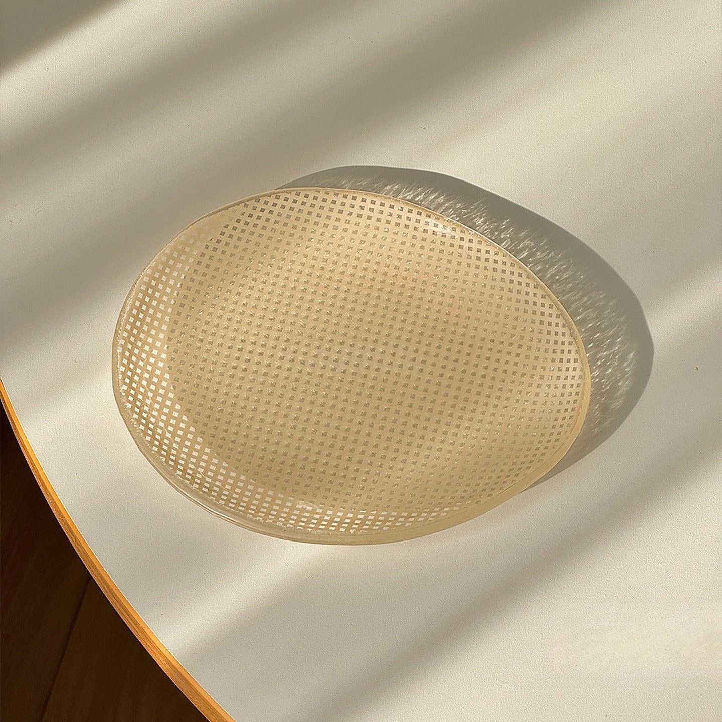 Translucent Pebble Dessert Plate