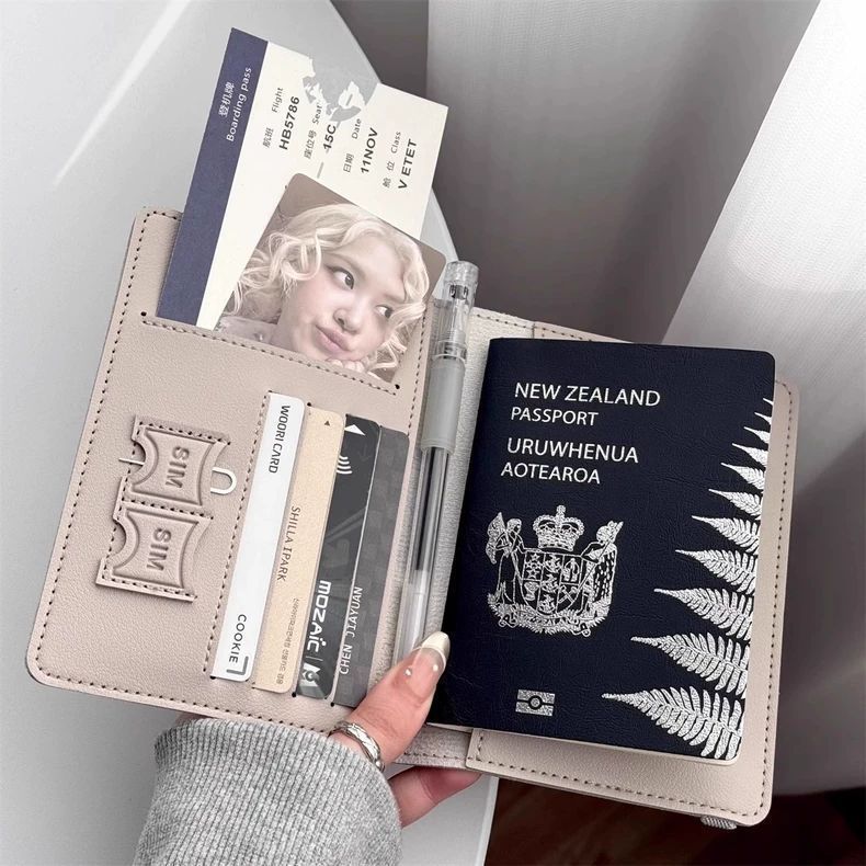 RFID Passport Wallet Travel Organizer - Modomu