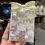 Dotted Bow Sparkle Charms