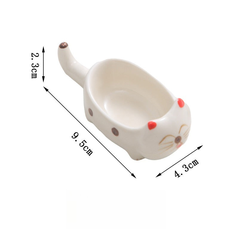 Cartoon Cat Ceramic Dipping Dish - Modomu