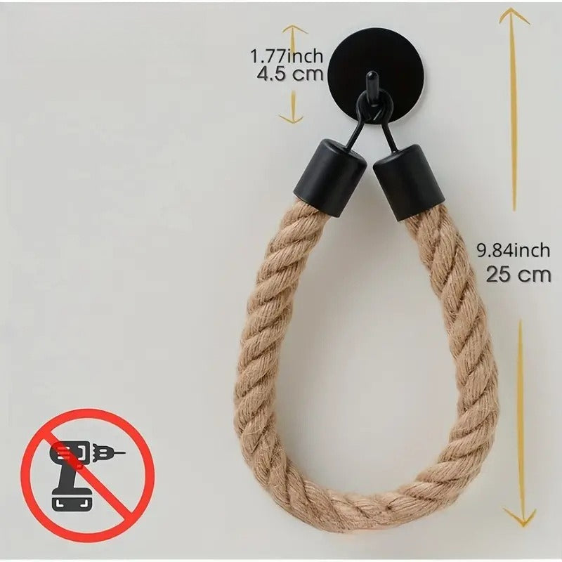 Hemp Rope Toilet Paper Holder - Modomu