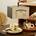 Retro Girl Ceramic Tableware Set - Modomu