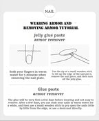 Leopard Cat Eye Nail Stickers