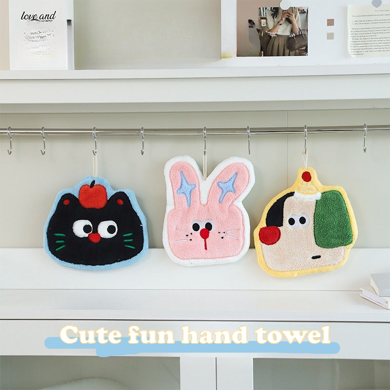 Cartoon Hanging Hand Towel - Cute cartoon - Modomu