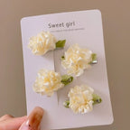 Jasmine Flower Hair Clips