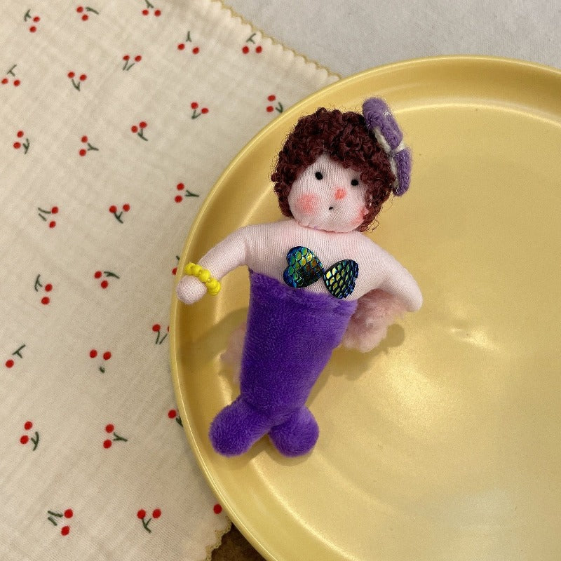 Cute Mermaid Doll Keychain - Modomu