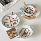 Cute Dessert Bowl With Handles - Modomu