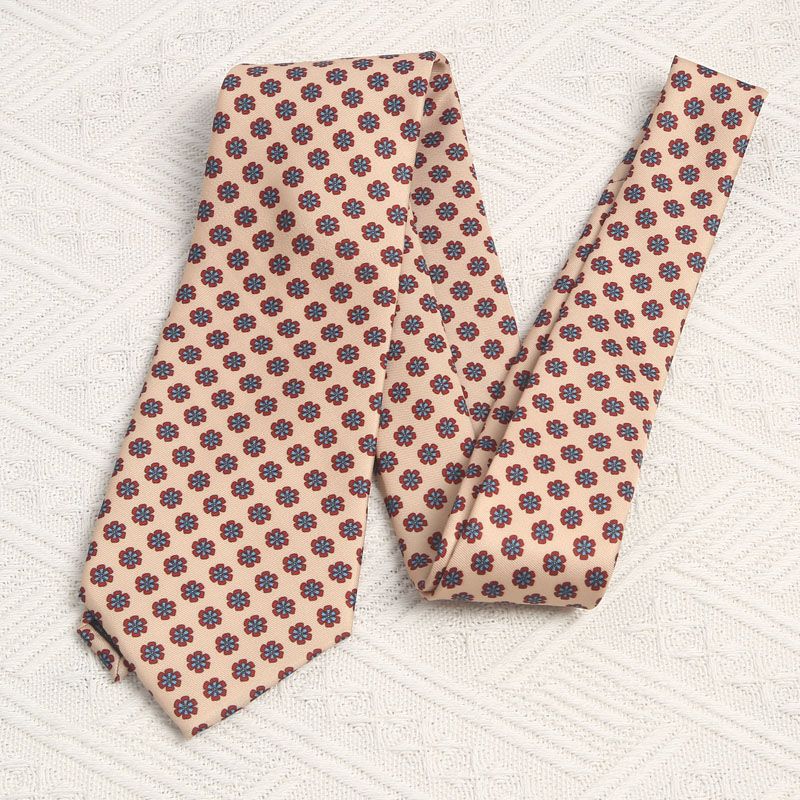 Retro Silk Look Mens Tie - Modomu