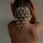 Faux Pearl Bun Cover