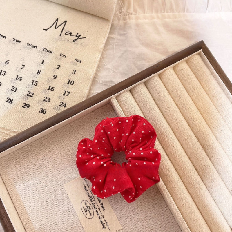 Double Sided Denim Hair Scrunchie - Modomu