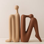 Abstract Character Bookend Sculpture - Modomu