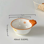 Cute Ceramic Cartoon Rice Bowl - Modomu