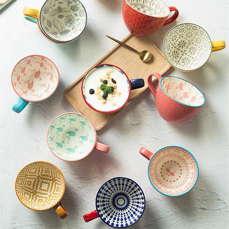 Nordic Ceramic Breakfast Cup
