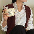Deli Lettering Bone China Plate