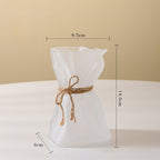 Irregular Transparent Glass Vase - Modomu