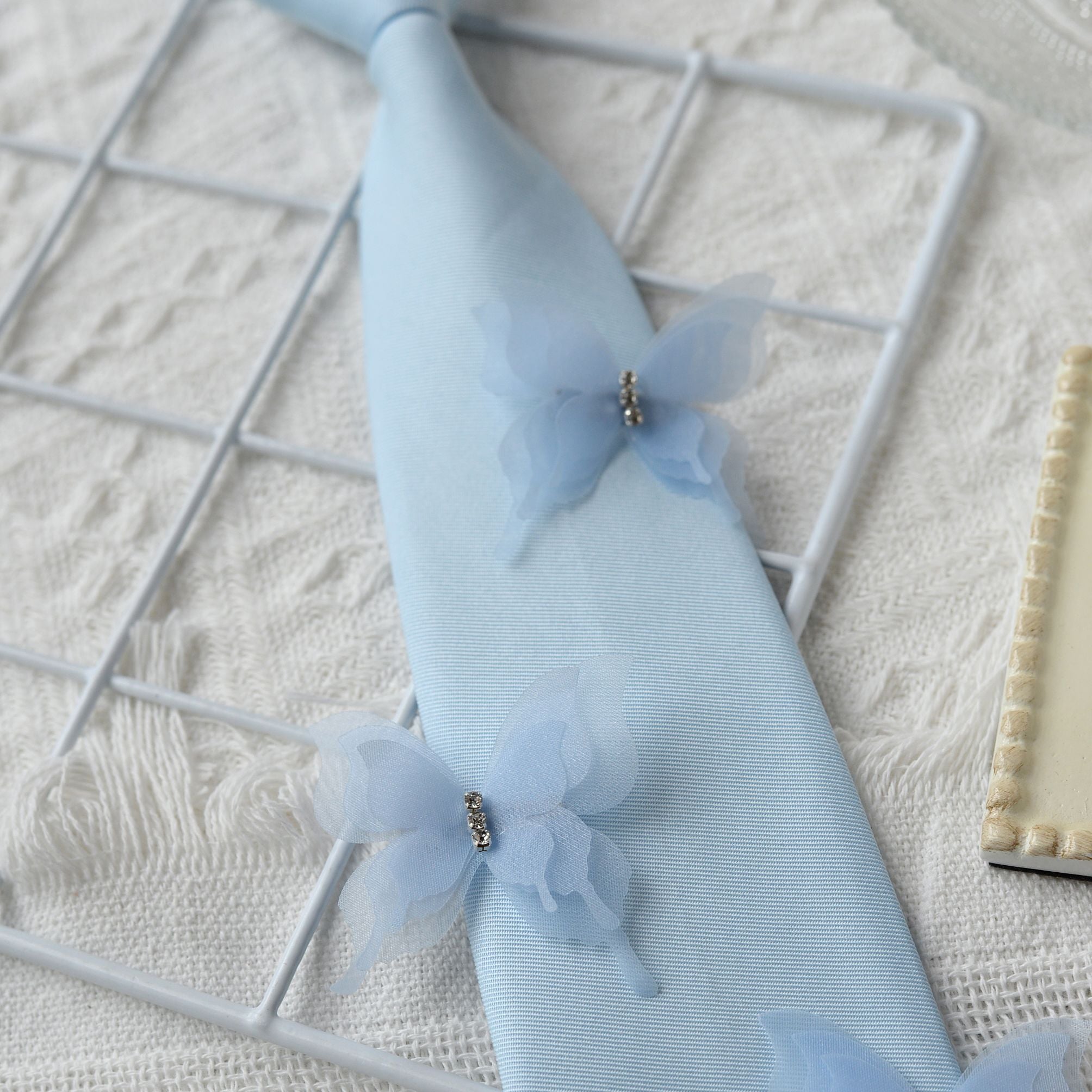 Butterfly Lace No Tie Collar - Modomu