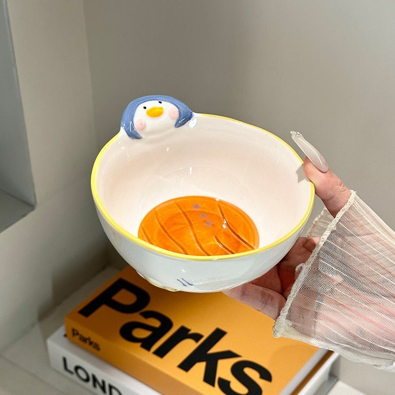 Cute Duck Ceramic Plate - Modomu