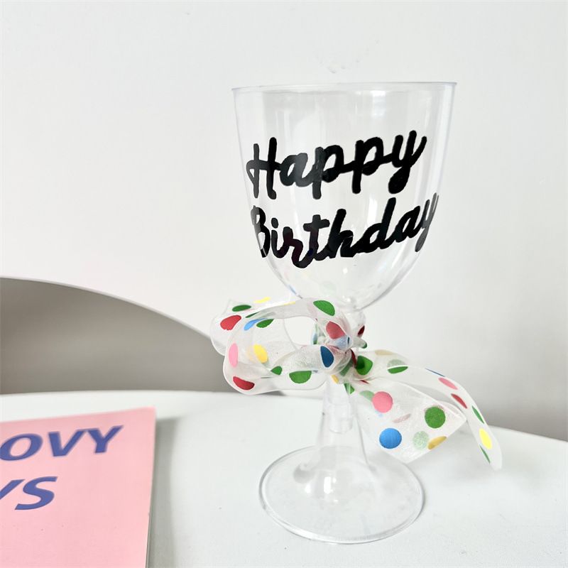 Polka Dot Party Wine Goblet - Modomu