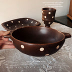 Kiln Flow Polka Dot Tableware
