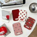 Little Red Folding Pocket Mirror