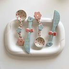 Polka Dot Ceramic Cutlery