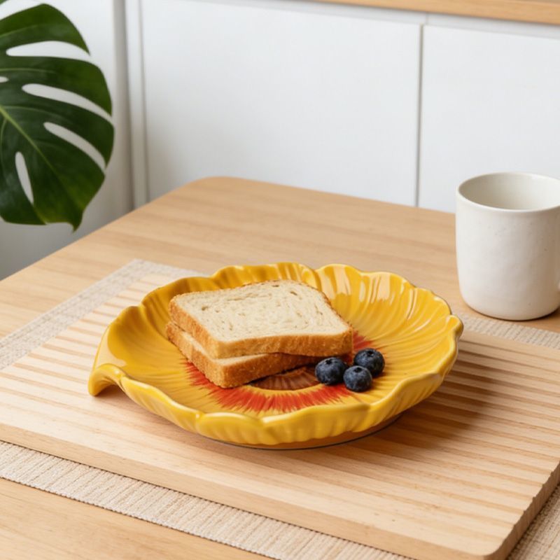 Sunflower Snack Plate