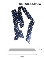 Retro Polka Dot Silk Tie - Modomu