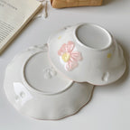 Ceramic Salad Plate With Underglaze - Modomu
