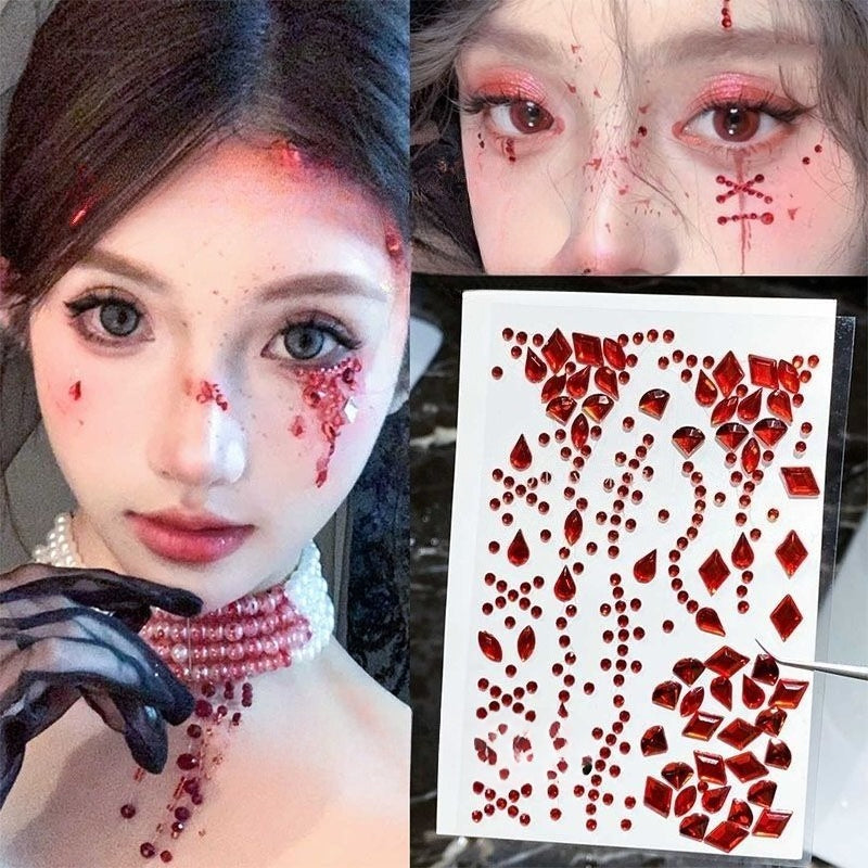 Blood Tear Face Gems