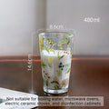 Wildflower Print Water Tumbler