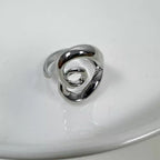 Hollow Heart Open Ring - Modomu