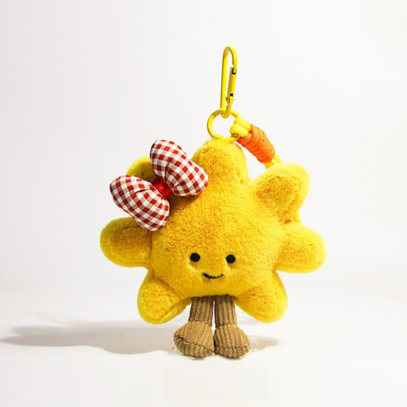Sunflower Plush Bag Charm Keychain - Modomu