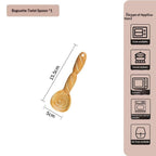 Bakery Shaped Ceramic Dessert Spoon
