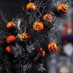 Haunted Pumpkin Stem Spray