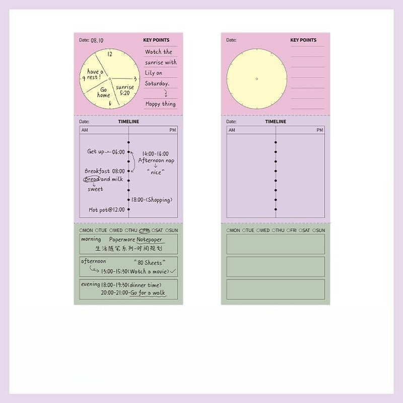 Life Essay Checklist Pad