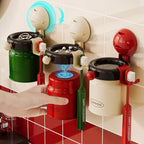 Magnetic Toothbrush Rack Cup Set