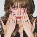 Leopard Chrome Press-On Nails