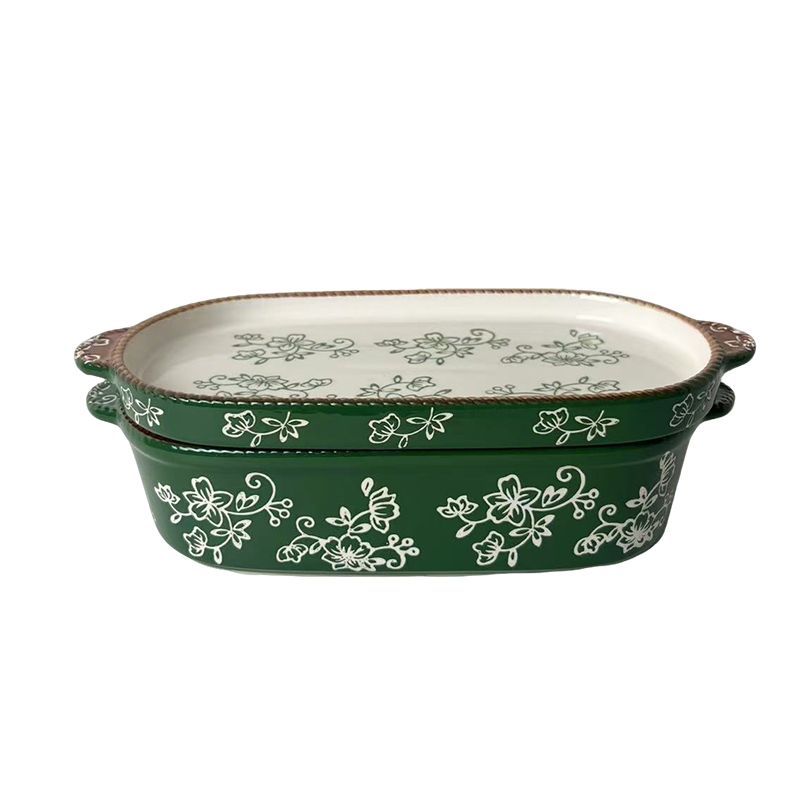 Lidded Oval Baking Dish