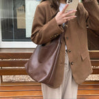 Soft Leather Retro Messenger Bag - Modomu