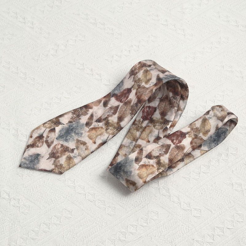Retro Silk Look Mens Tie - Modomu