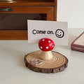 Mushroom Photo Note Holder
