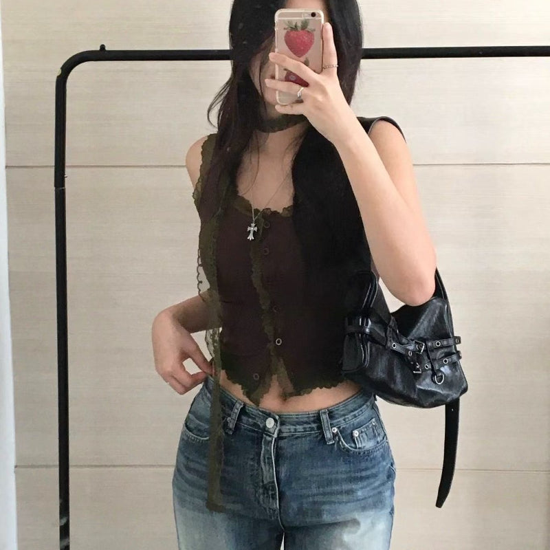 Buckle Moto Baguette Bag