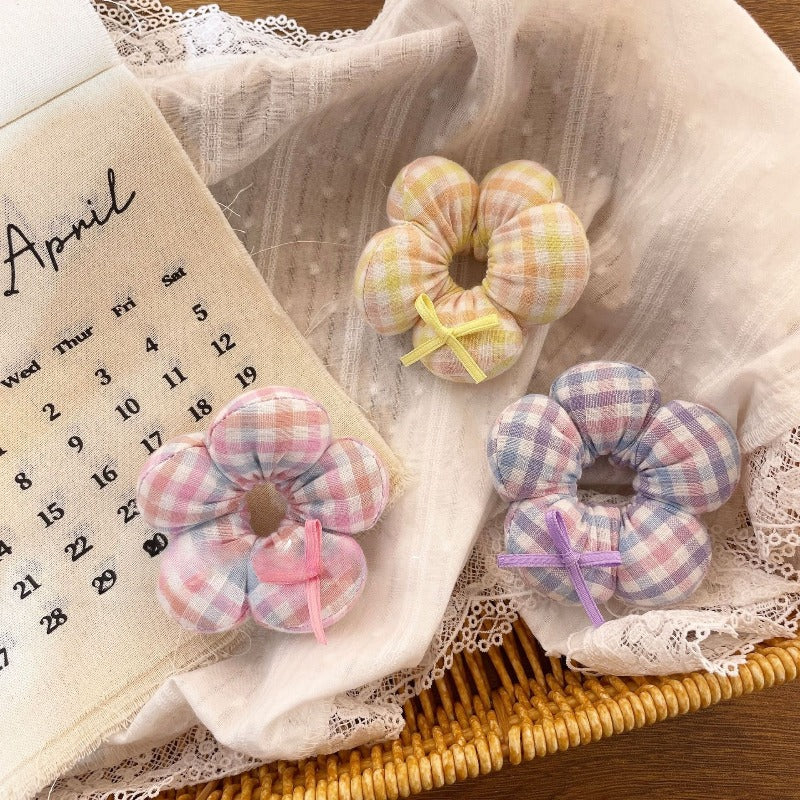 Floral Scrunchie Baby Hair Band - Modomu