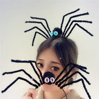 Giant Fuzzy Spider Headband