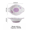 Floral Ceramic Baking Plate - Modomu