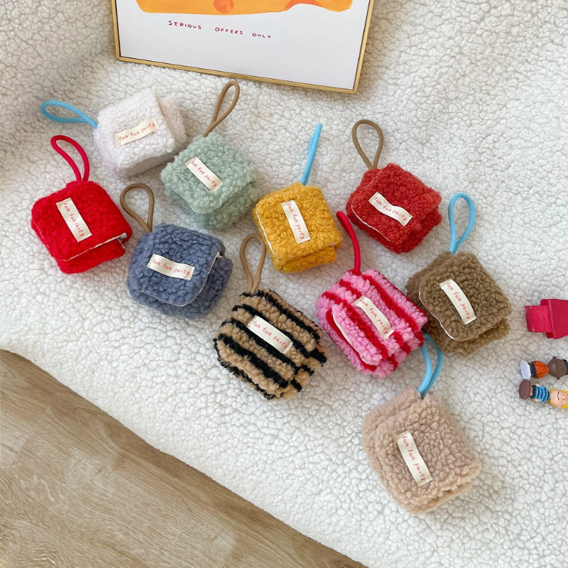 Plush Mini Earphone Case