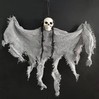 Hanging Skull Ghost Decoration